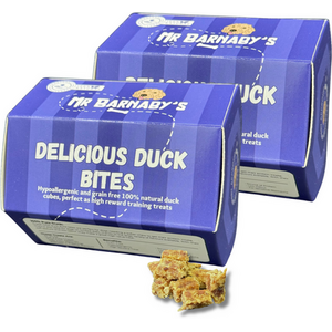 Mr Barnaby's Delicious Duck Bites Dog Treats