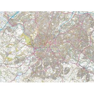 Bristol City Map Jigsaw Puzzle - 1000 Piece  Jigsaw Puzzle
