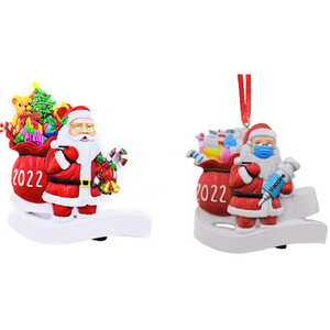 Resin Christmas Santa Claus Tree Ornaments
