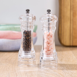 Acrylic Salt and Pepper Mill Set