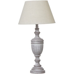 Nola Urn Table Lamp With Elegant Linen Shade