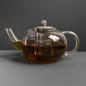 La Cafetire Teapot Glass Loose Leaf Teapot with Infuser