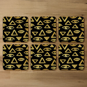 Eyes  Pyramids Coaster