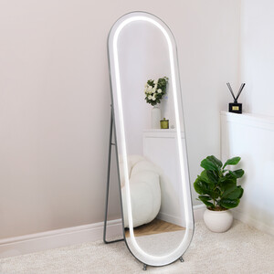 Standing LED Pill Mirror