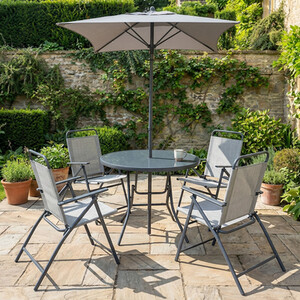 Safina 6 Piece Folding Patio Set