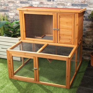 Small Animal Hutch and Run