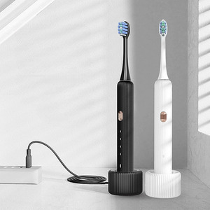Electric Toothbrush with Soft Bristles USB Rechargeable