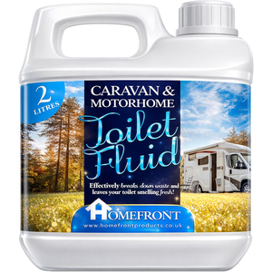 Caravan and Motorhome Blue Toilet Chemical Fluid Solution Cleaner - Eco-Friendly, Formaldehyde Free