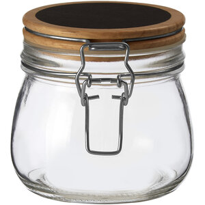 Appert Glass Storage Jar with Wooden Lid 500 ml