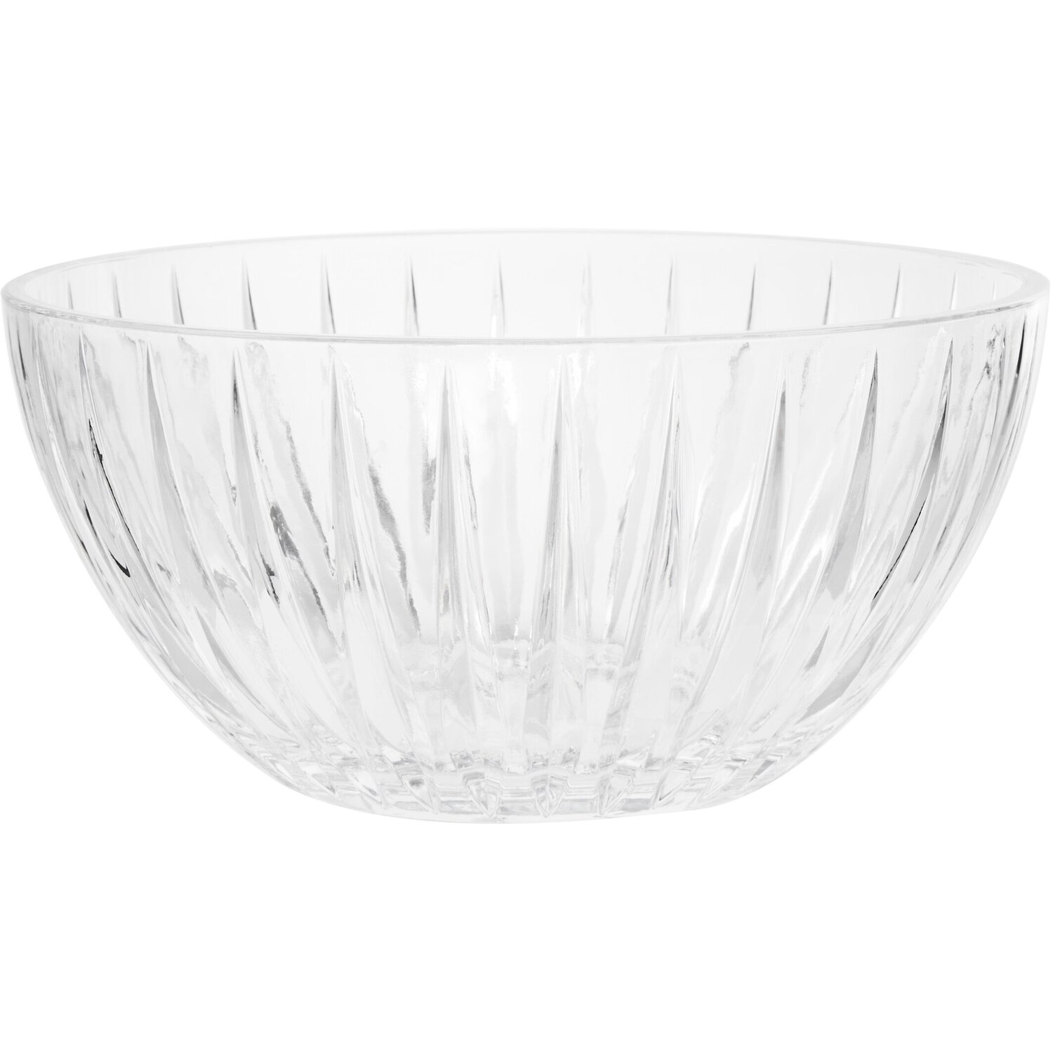 Beaufort Crystal Large Clear Bowl - Clear