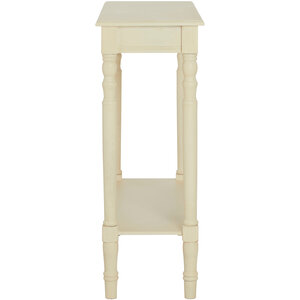 Heritage Ivory Rectangular Console Table