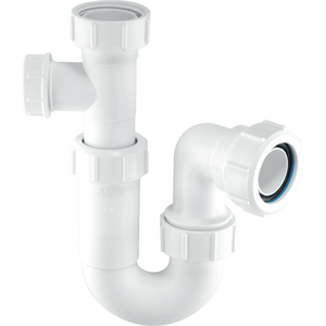 McAlpine 75mm Water Seal Multifit Outlet Tubular Swivel Basin Trap - ASA10-SP - Versatile for Plumbi