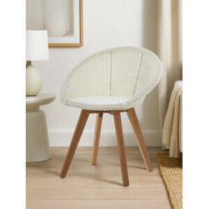 Lovina White Rattan Effect Dining Chair