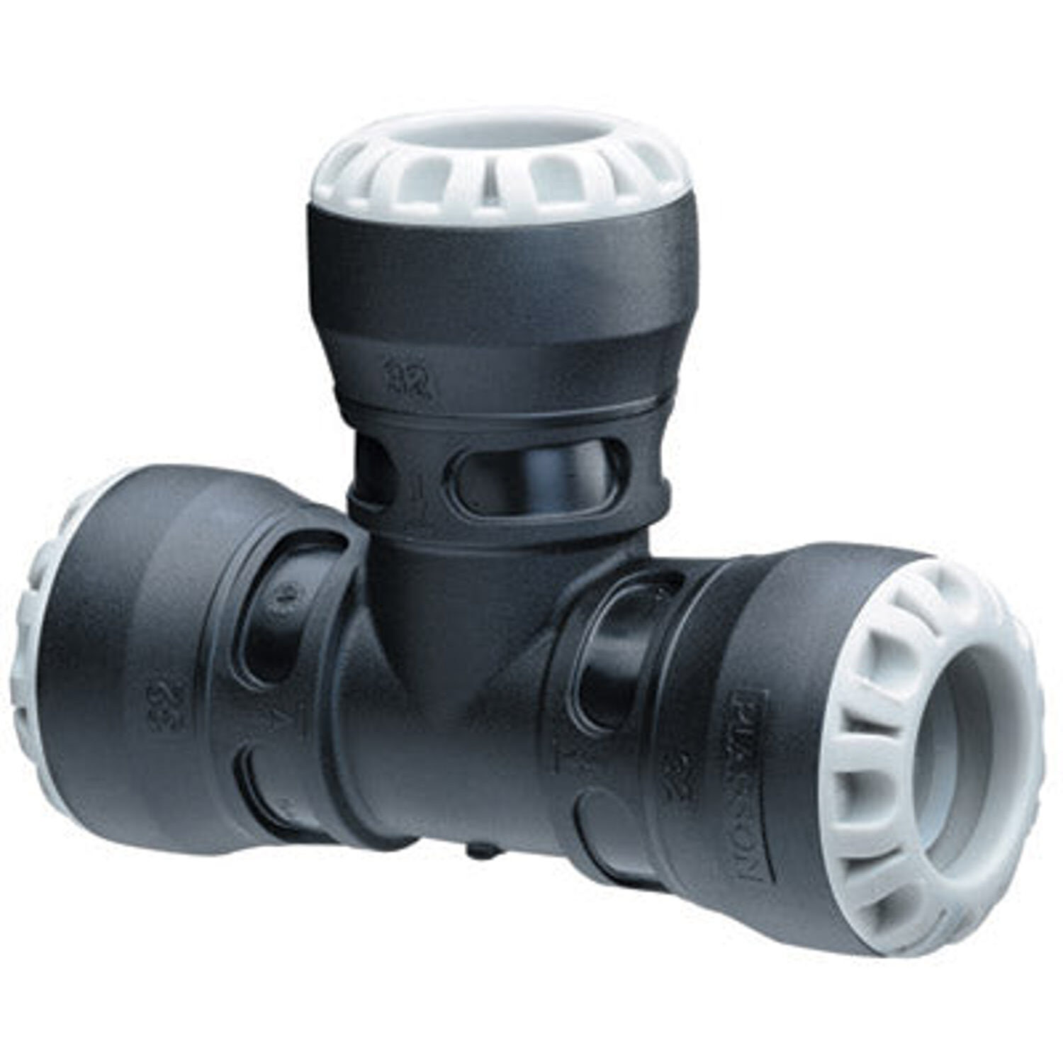 MDPE Pipe Fitting Push-Fit Tee 90 25mm - Image 5