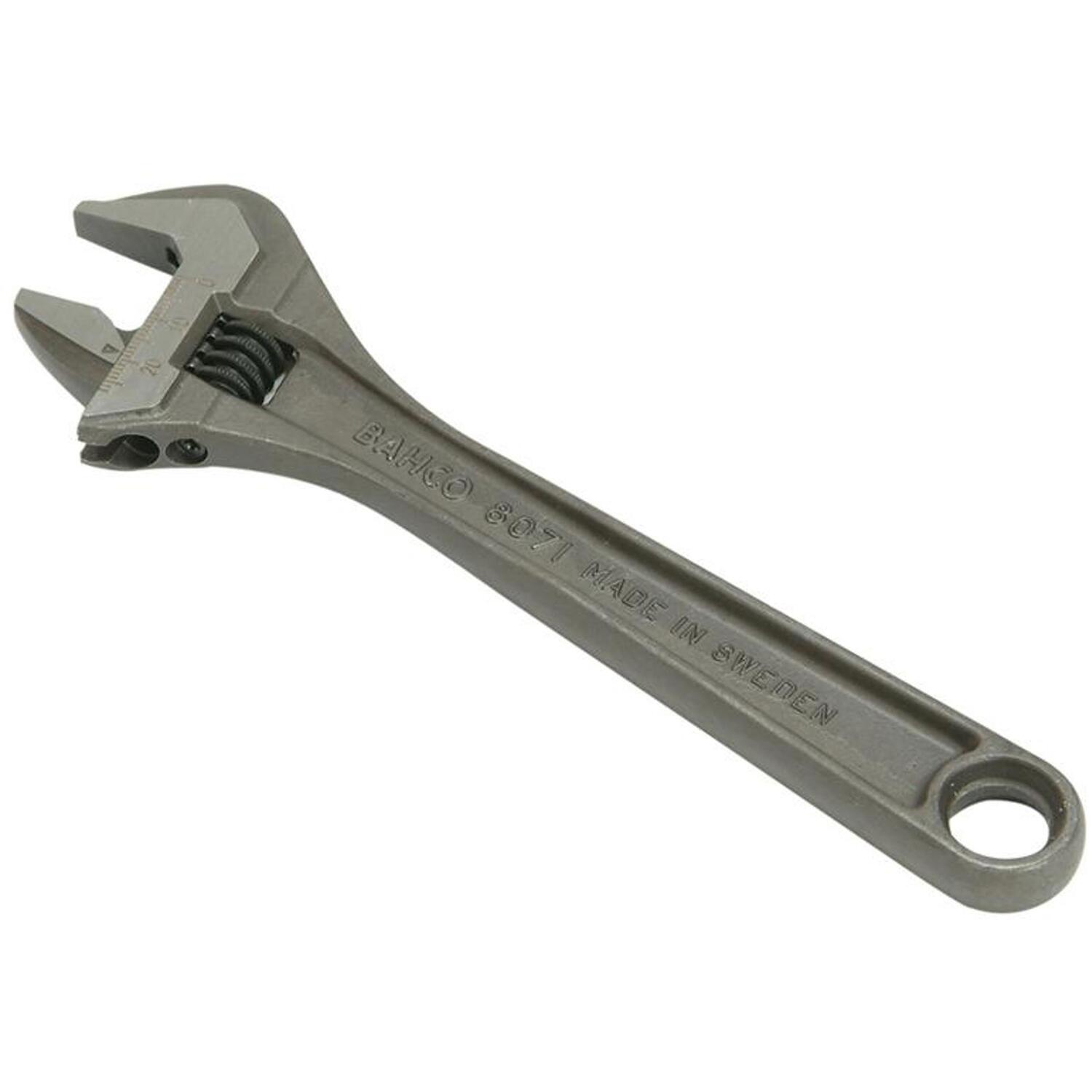 Bahco 8072 Black Adjustable Wrench 250Mm (10In) - Image 19