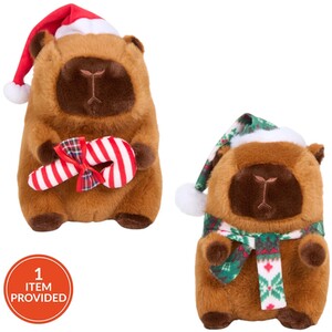 Capybara Christmas Plush