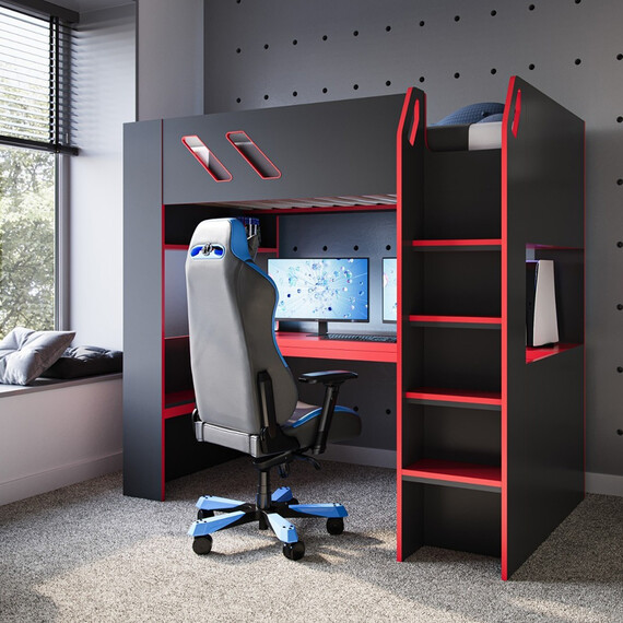 Orbit Gaming High Sleeper Black