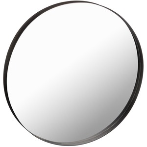 Round Framed Wall Mirror