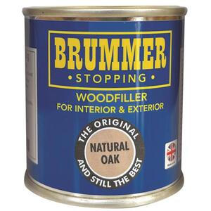 Brummer Wood Filler Natural Oak 250g
