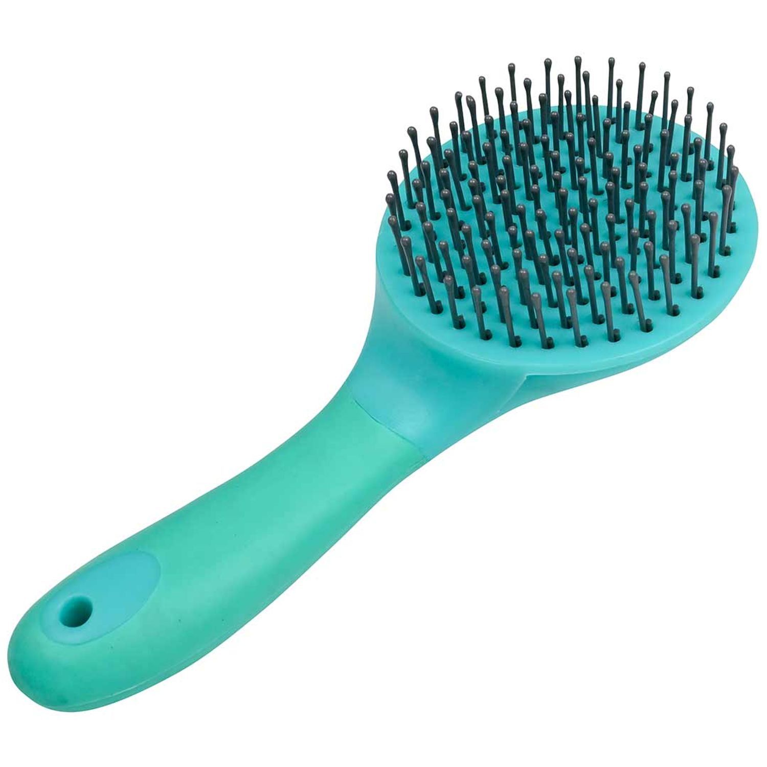 Roma Horse Mane And Tail Brush - Turquoise