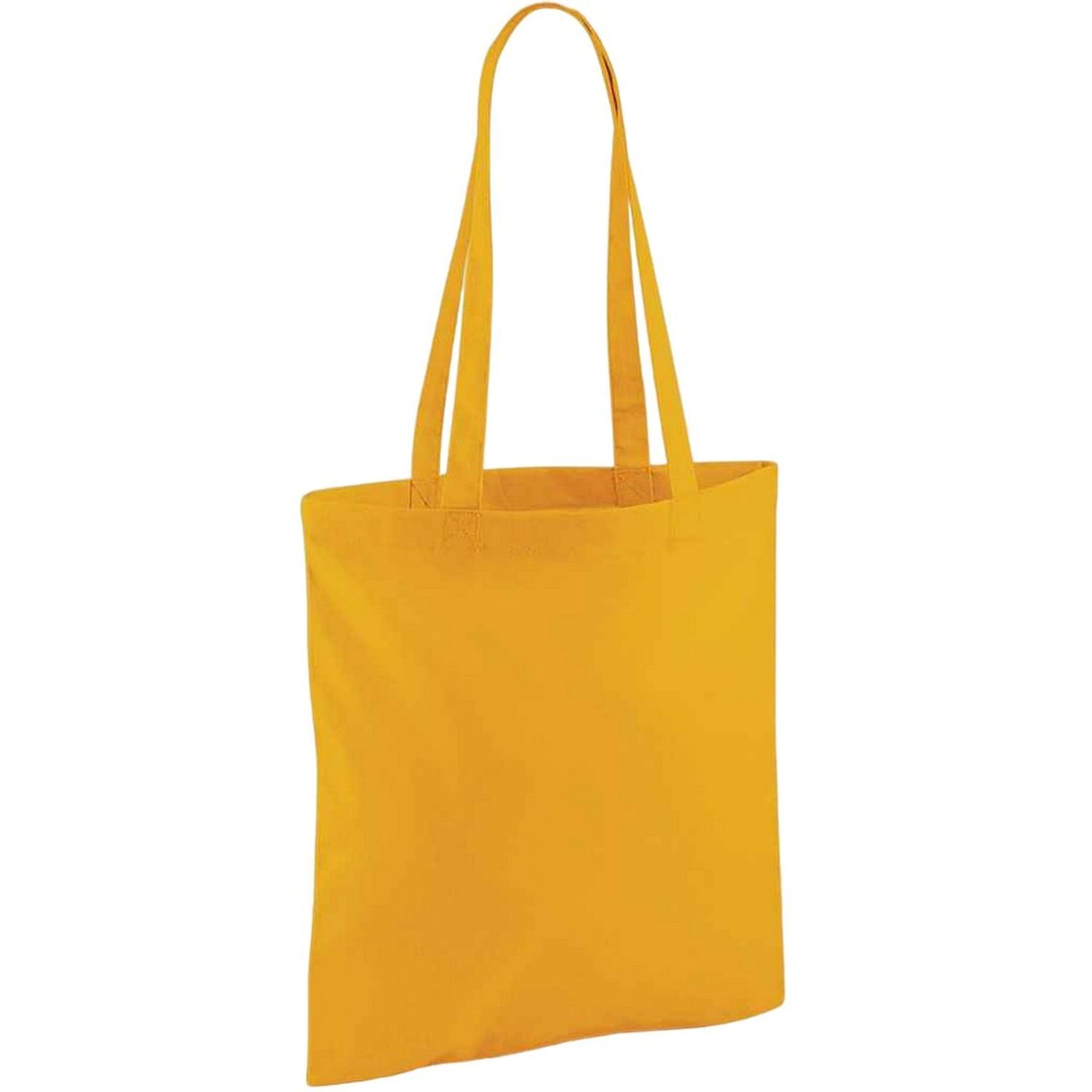 Westford Mill Bag For Life Long Handle Tote Bag - Mustard