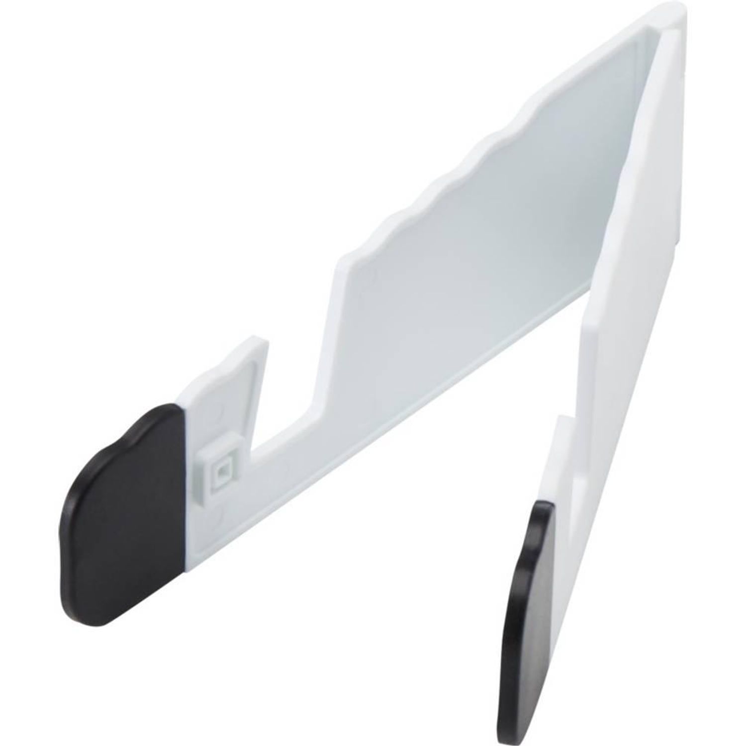 Buna Foldable Recycled Plastic Mobile Phone Stand - White