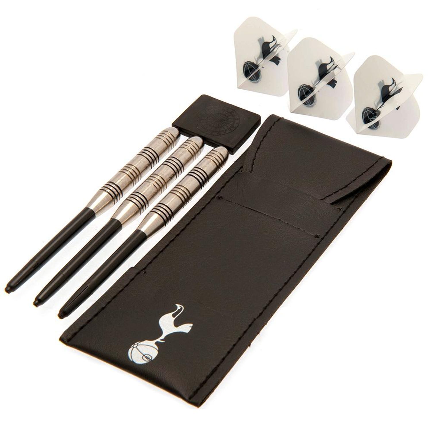Tottenham Hotspur Fc Crest Darts Set - Black/White
