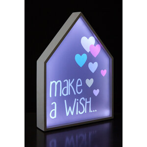 Make A Wish LED Light Box
