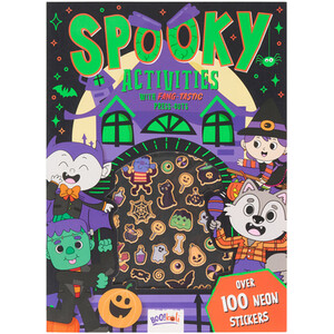 Spooky Puffy Neon Sticker Set