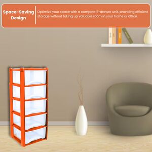 Plastic Storage Drawer Tower