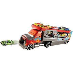 Hot Wheels Blastin Rig Set With 3 Cars