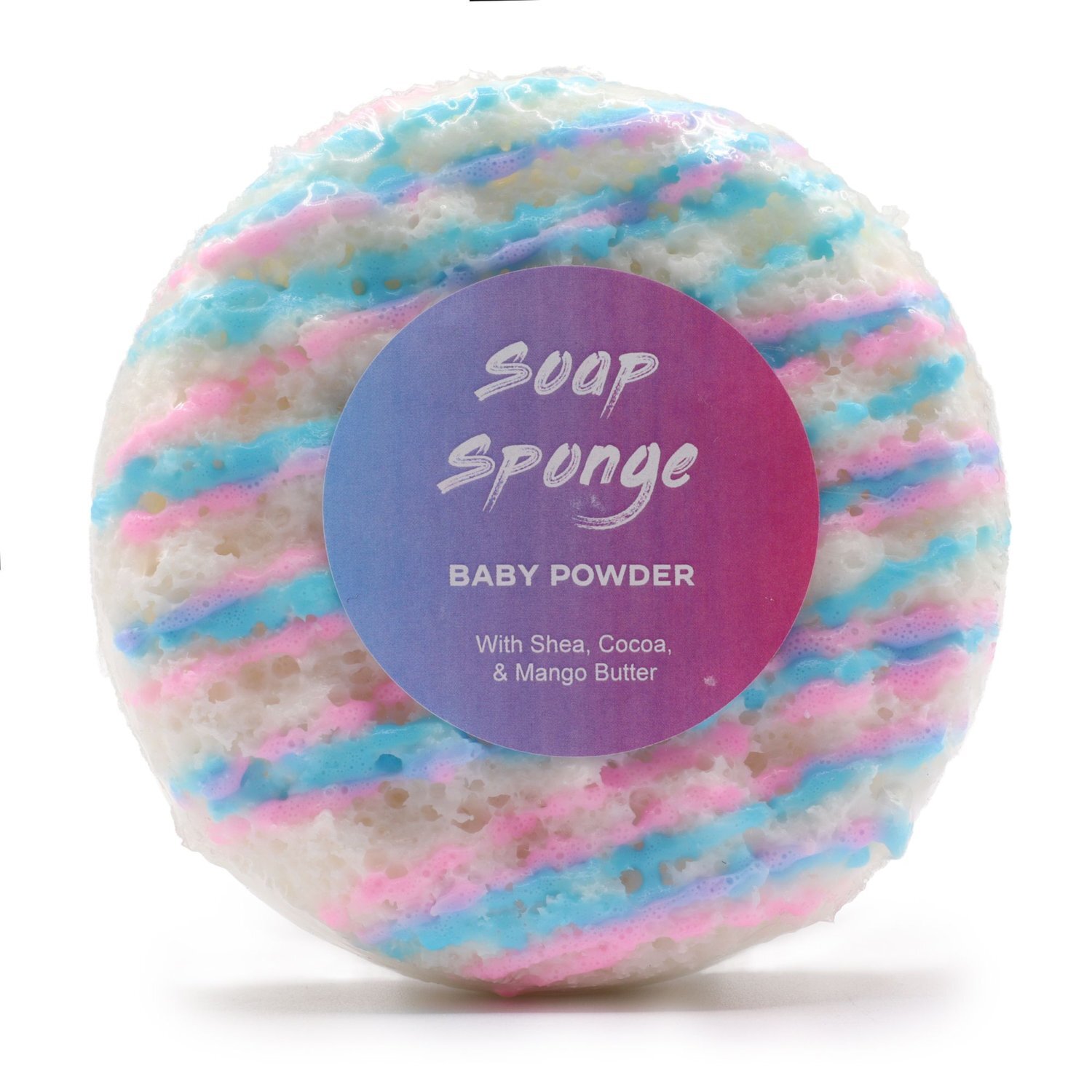 Kdmd Unisex Multi Baby Powder Soap Sponge With Shea Butter And Cocoa Butter Infant - Image 7