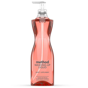 Method, Washing Up Liquid, Peach & Pink Pepper, 532ml, Plant-Based