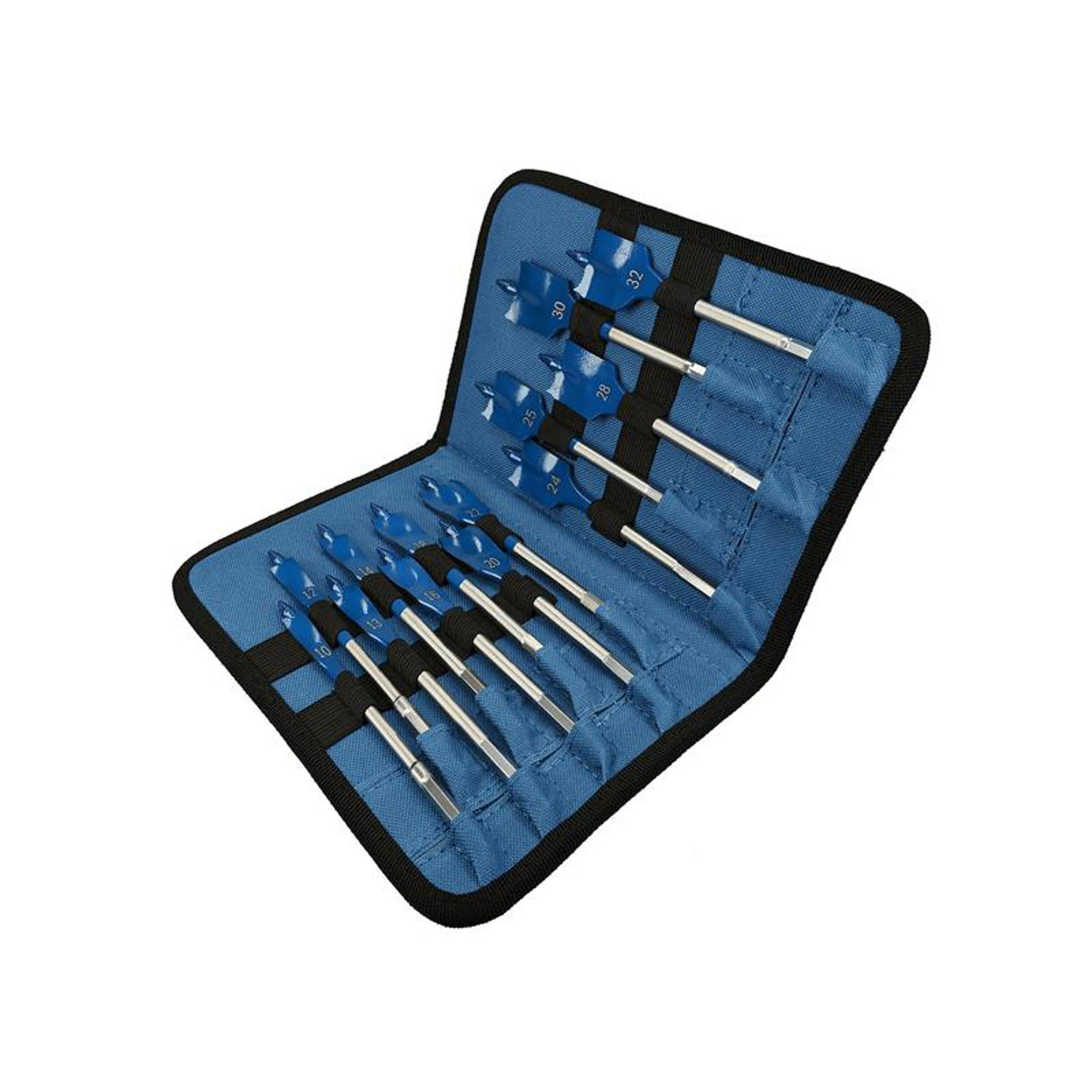 Bosch 13x Expert Self Cut Speed Spade Drill Bit Set (for Softwood, Particleboard, Ø 10-32 mm, Professional Accessory Drill Driver, Hex Shank - Image 6