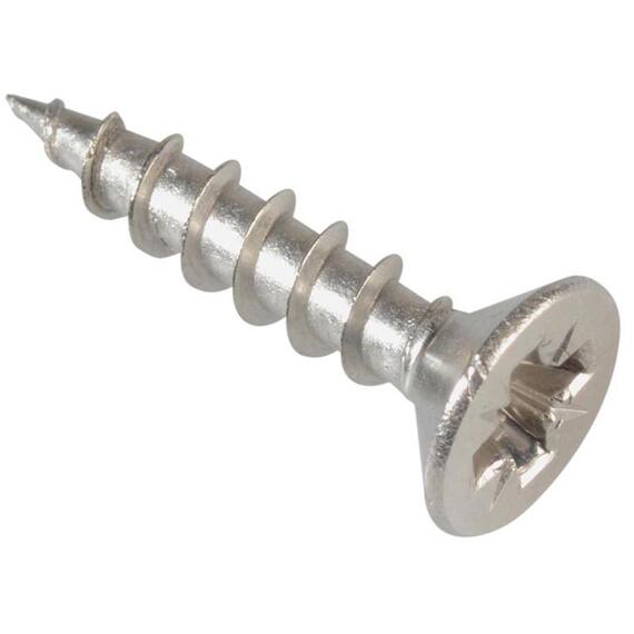 Multi-Purpose Pozi Screw Csk St Stainless Steel 3.5 X 16mm Box 200