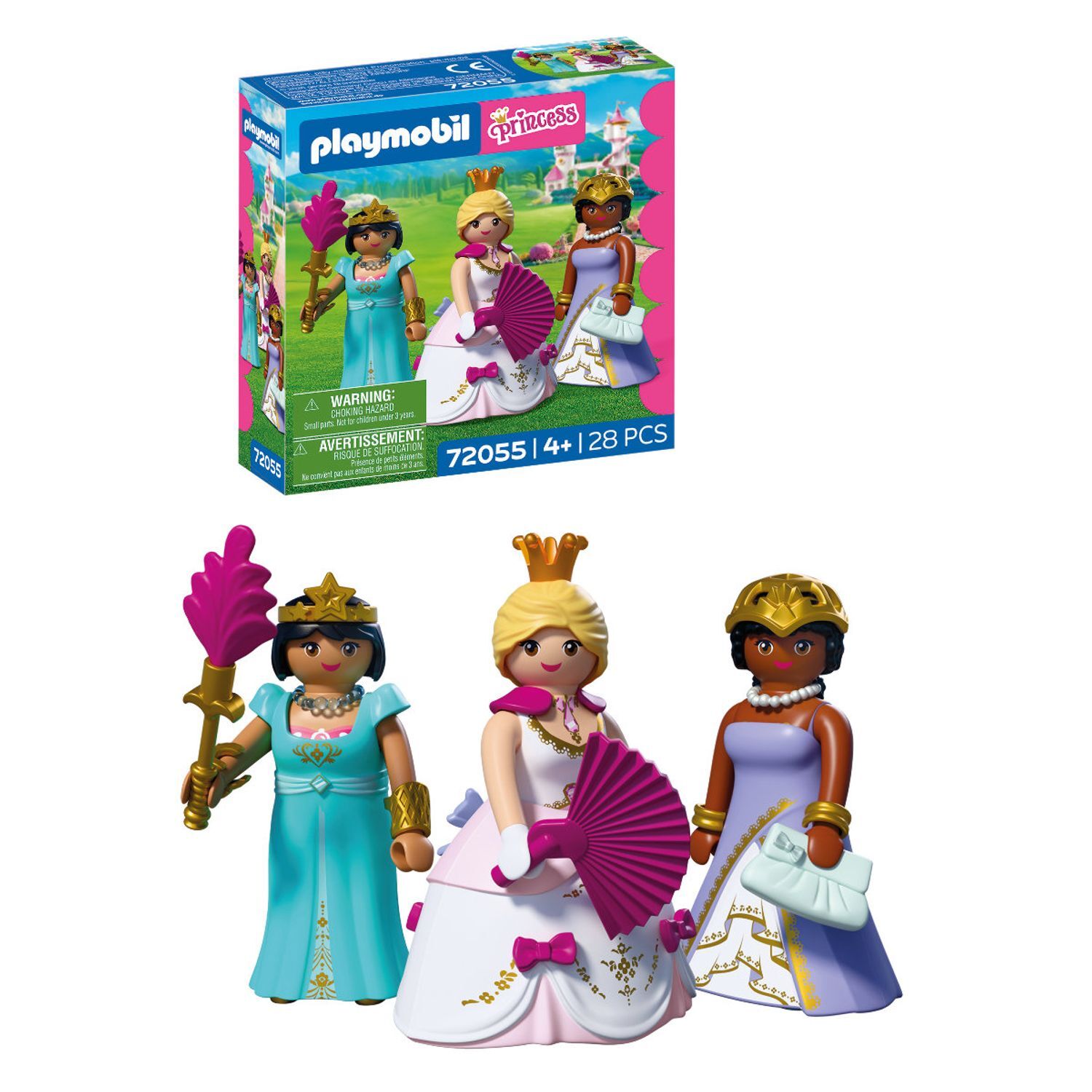 Three Princesses - Pink