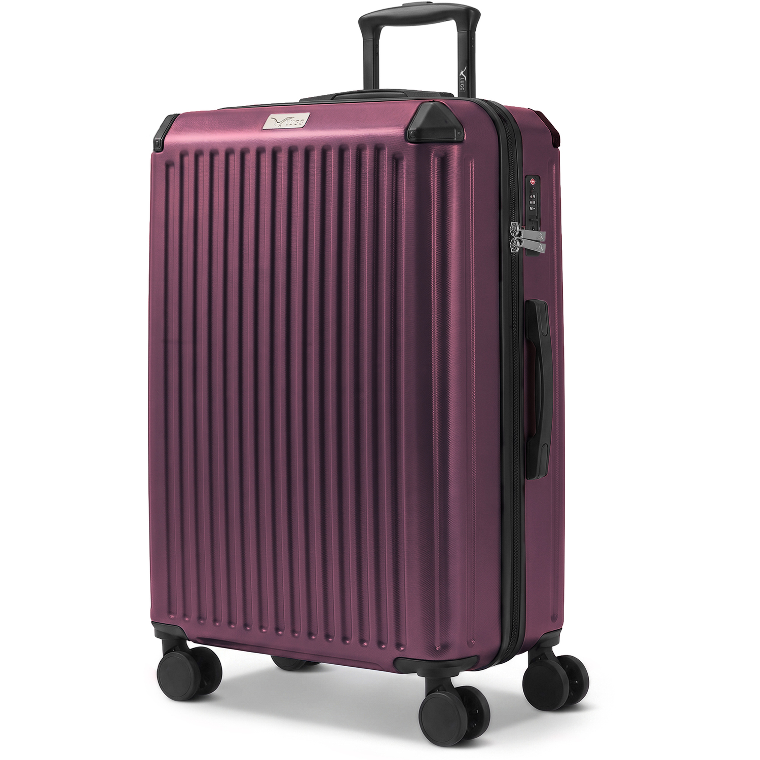 B&Q - Skyrover 28In Hard Shell 76X49X29Cm SuitcaseTsa Lock360 Degree WheelsInternal PocketsAirline ApprovedOxblood - Image 2