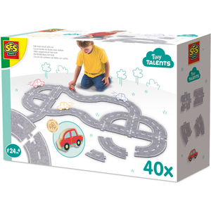Felt road circuit 40pcs with car