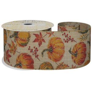Autumn Ribbon with Pumpkins  yards