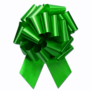 Green Pull Bows 50mm (pack of 10)