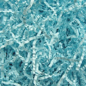 Baby Blue Crinkled Shredded Paper (1kg)