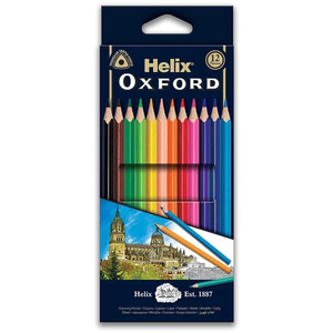 Pack of 12 Pigmented Colouring Pencils