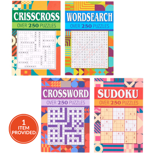 Large Print 250 Puzzle Book
