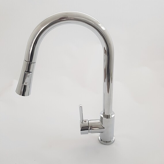 The Bath Plus TB+ Kitchen Tap Silver D