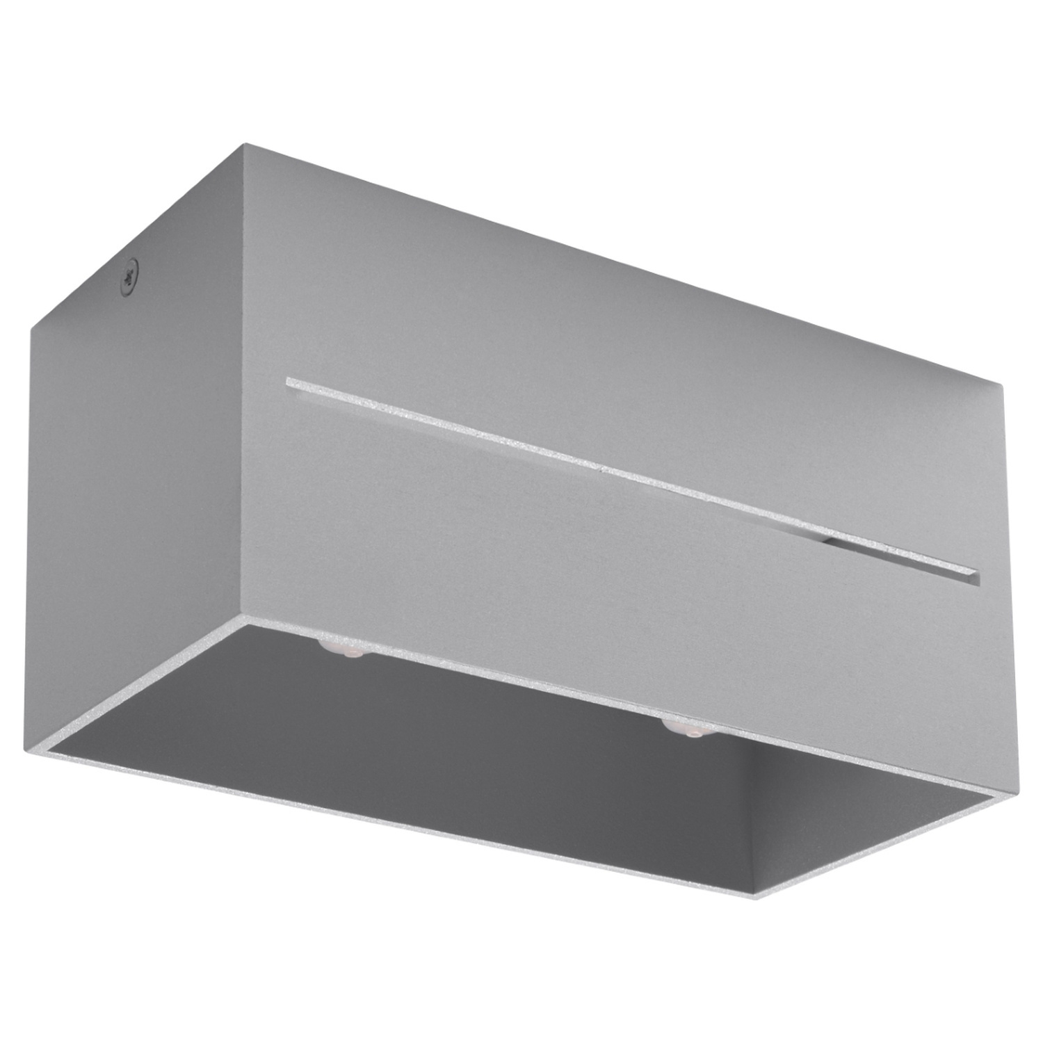 Sollux Lighting Ceiling Lamp Lobo 2 White - Gray
