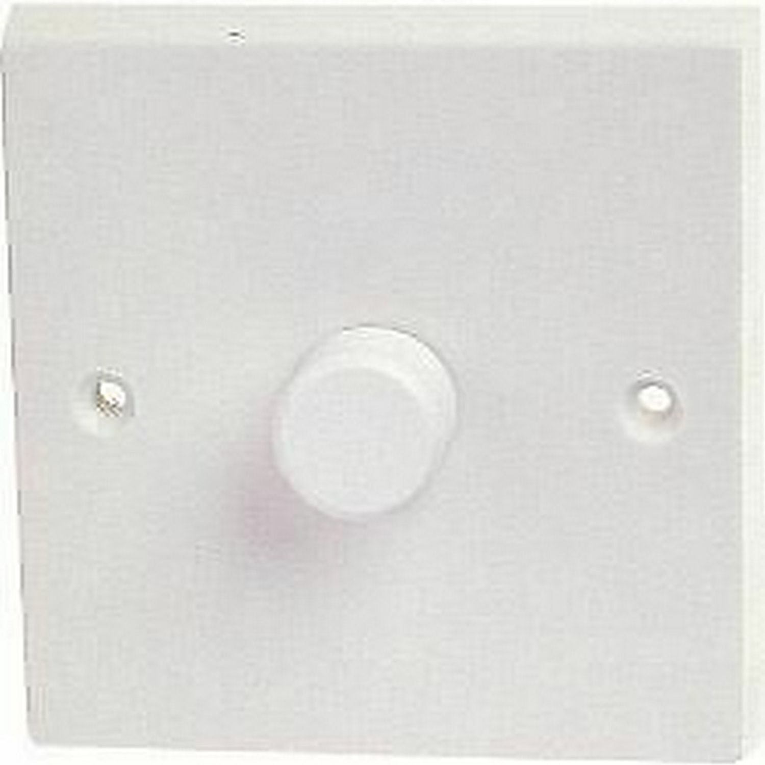 Dencon 400W 1 Way Rotary Dimmer Switch - White
