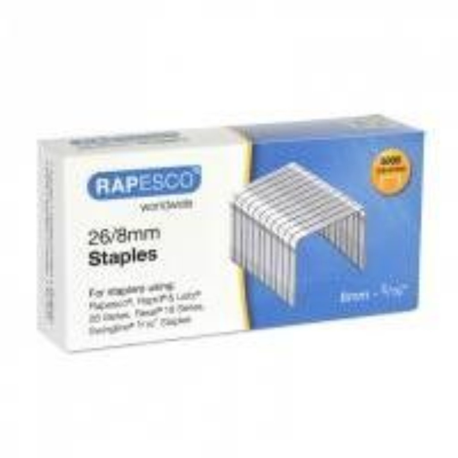 Kdmd Staples 2 Pack Silver Power Tool Staples - Silver