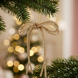 Diamante Bow Decoration