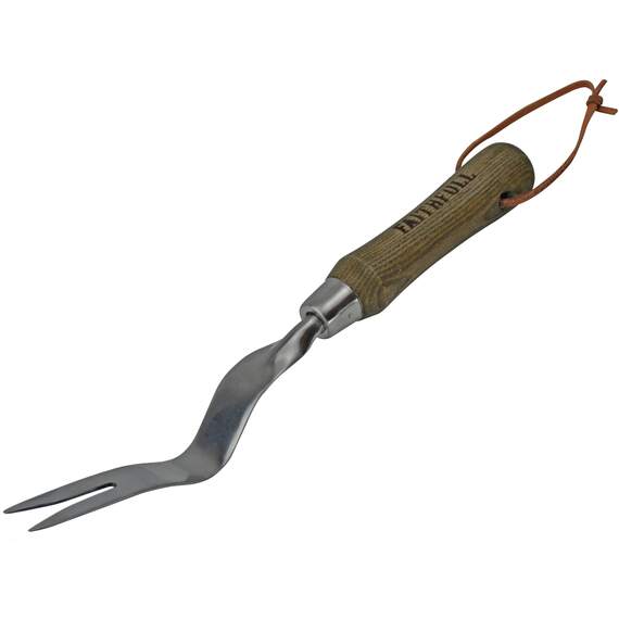 Faithfull Prestige 120 mm stainless steel onion hoe with ash handle