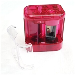 Mini Battery Operated Pencil Sharpener - Assorted Colours